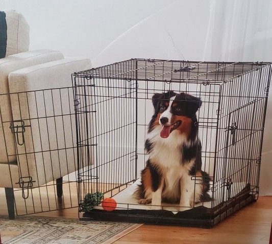 Pet Crate for Training & Travel~NEW~Medium up to 40 lbs. Dog/Cat/Pet 36Lx24Wx26H
