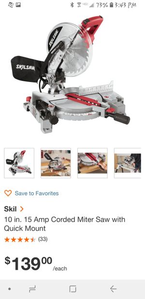 Skilsaw 10 Miter Saw For Sale In Montebello Ca Offerup