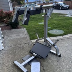 Gym Squat Calf Machine