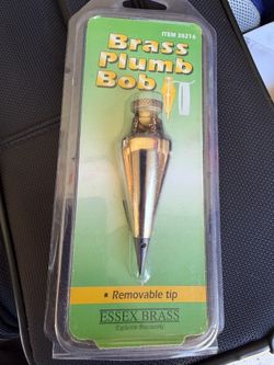Brass plumb Bob