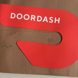 DoorDash magnet for delivery