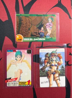 Dragon Ball Bulma Sexy Super Battle, Scene Collection, Playing Cards
