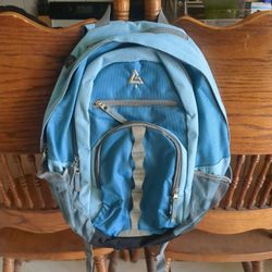 Blue Backpack Gently Used