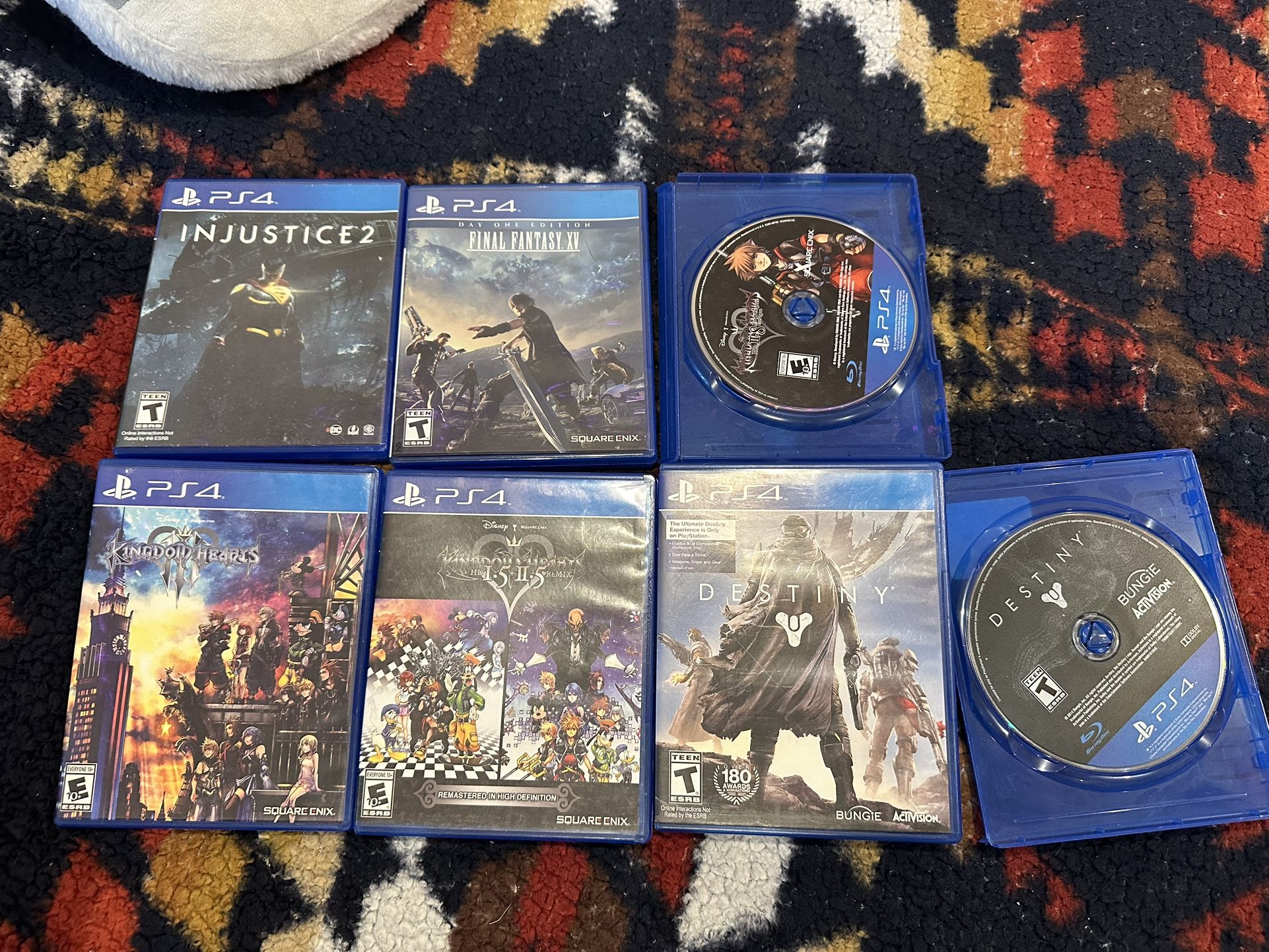 Bundle of PS4 Games 