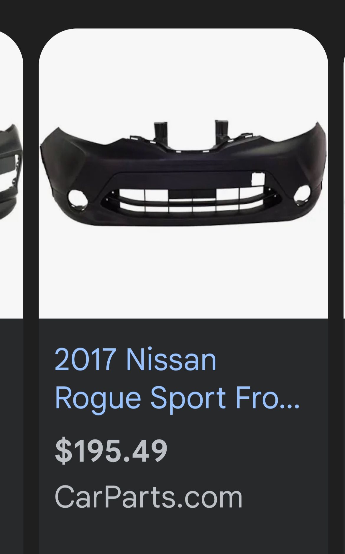 Nissan rogue 2017 car parts