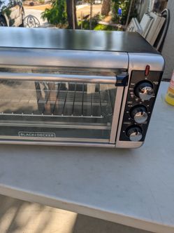 Black and Decker extra wide 8 slice toaster oven