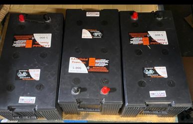 Group-8D, new battery, 1-year warranty