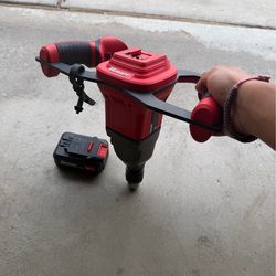 BAUER 20V Brushless Cordless, 1/2 in. Mud Mixer