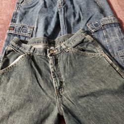 2 Mens Wrangler Jeans Size 30x32