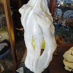 Vintage marble sculpture Minimalist Art Piece