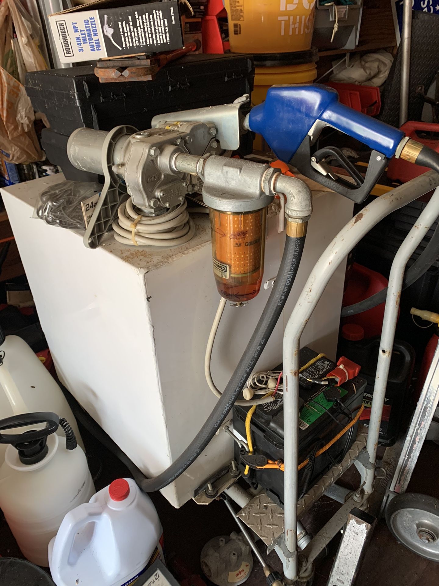 Fuel Drum 12 volt Auto Shut Off