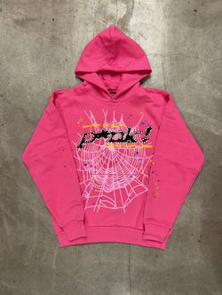 Spider hoodie Pink P*NK