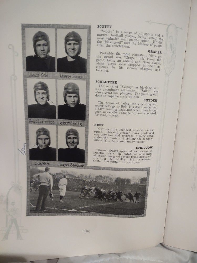 1931 Yearbook Toledo Ohio