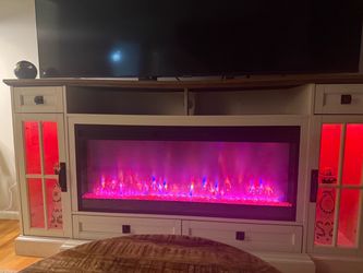 Electric Fireplace TV Stand / Entertainment Center