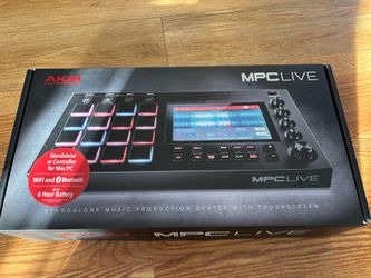 Brand New AKAI PROFESSIONAL MPC LIVE 