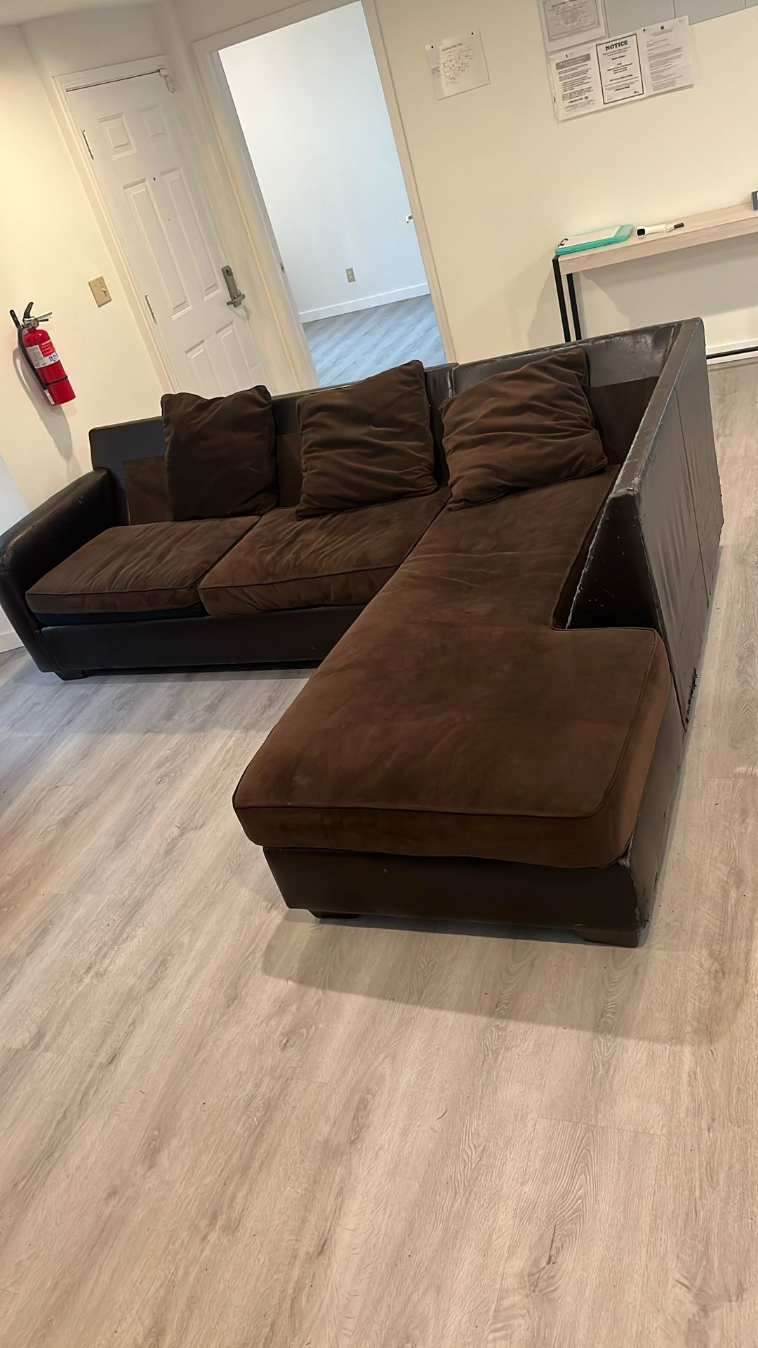 L shape Sofa Free