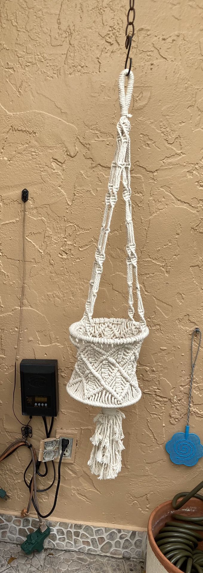 2 Cotton Rope Macrame’ Hanging 
