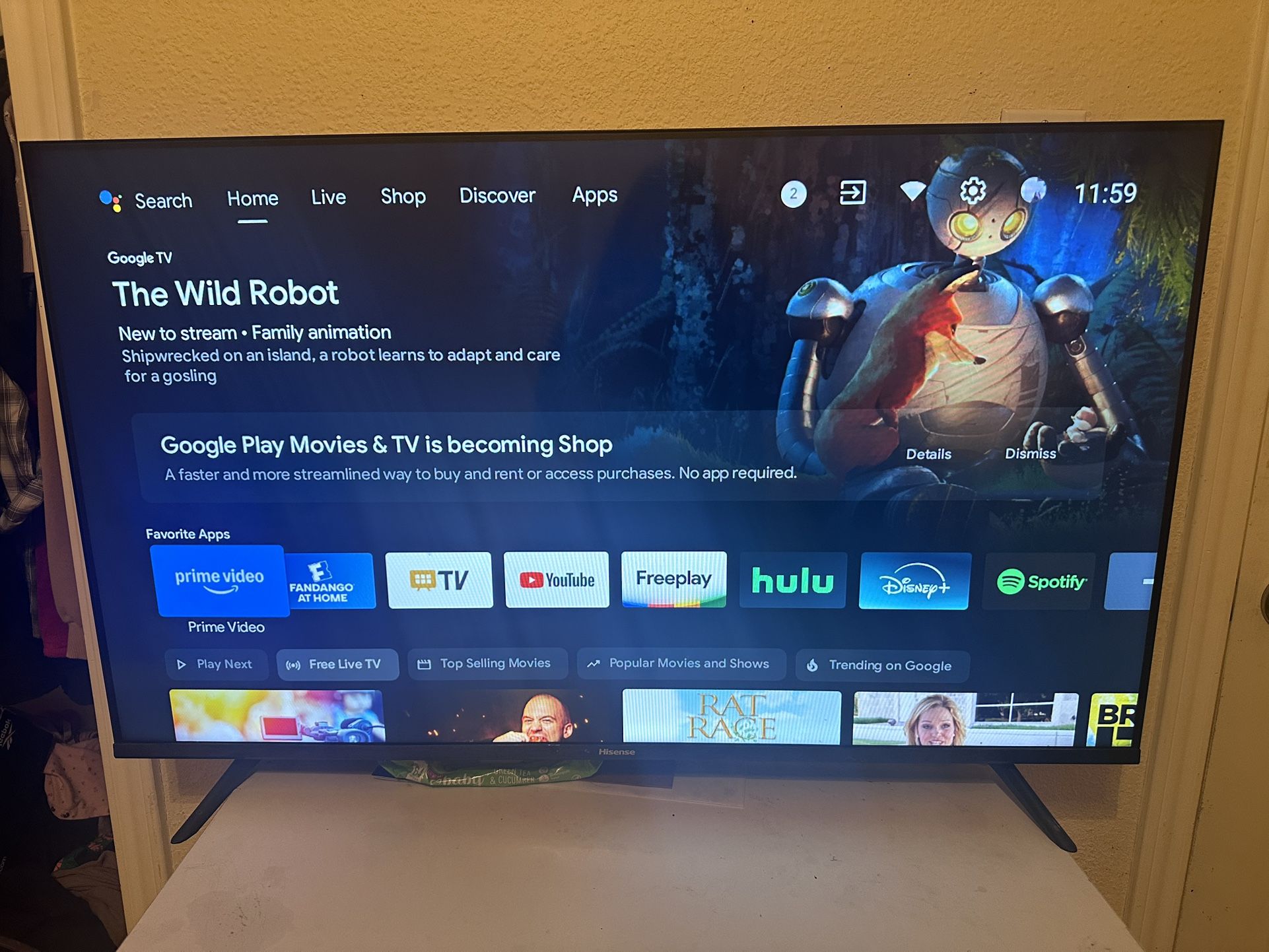 Hisense 43in Smart TV