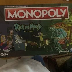Monopoly Rick And Morty