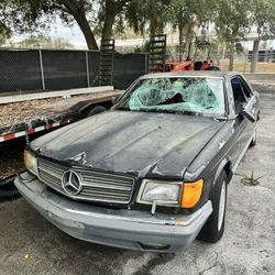 1988 Mercedes 560sec Part Out 