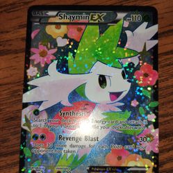 Shaymin Ex Radiant Treasures