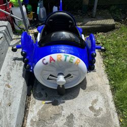 Kidzone Ride On 360 Plane 