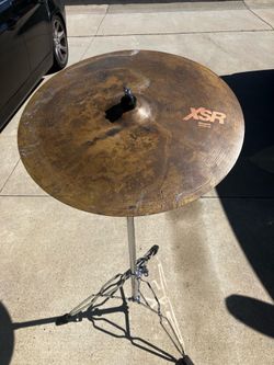 22” Sabian Monrach XSR ride w/ new SP Velocity straight stand
