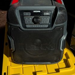 🔊 ION Tailgater/Party Speaker - Bluetooth, EQ, LED Lights, Wheels!