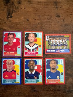 Panini WC stickers