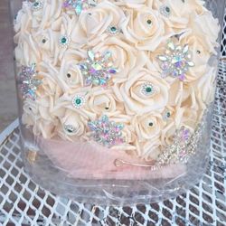 Ivory Bridal Bouquet  $20