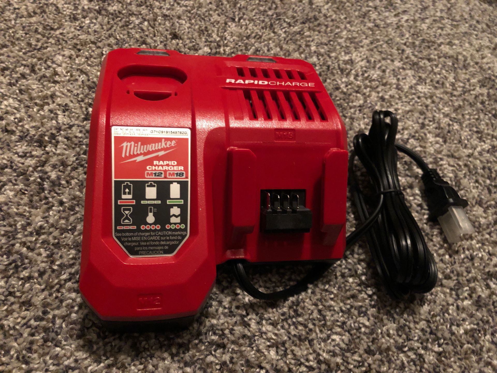 Milwaukee rapid charger