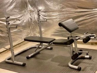 Bench with Rack Setup, New in Box 