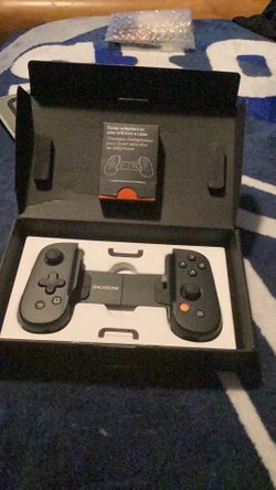 Backbone One (USB-C) Mobile Gaming Controller for Android and iPhone Series 15 - Gen 2 Black: Xbox Compatible, Wi-Fi Enabled open box
