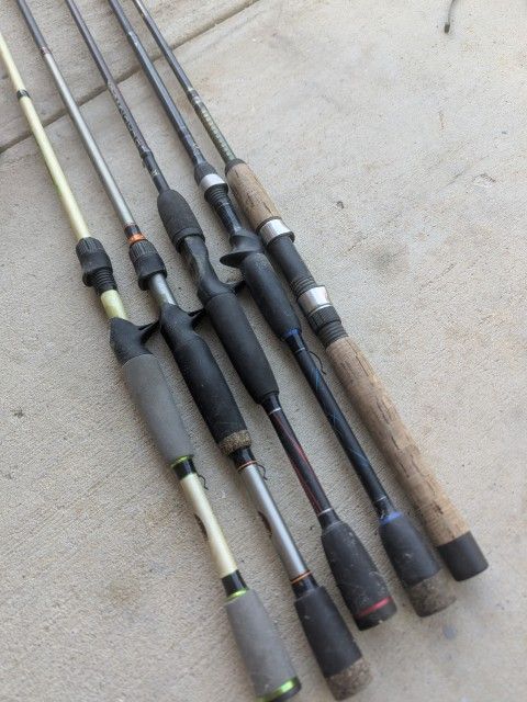 Baitcasting Fishing Rods and Gear
