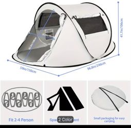 Pop-up tent