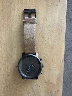 MVMT Brown Leather Watch