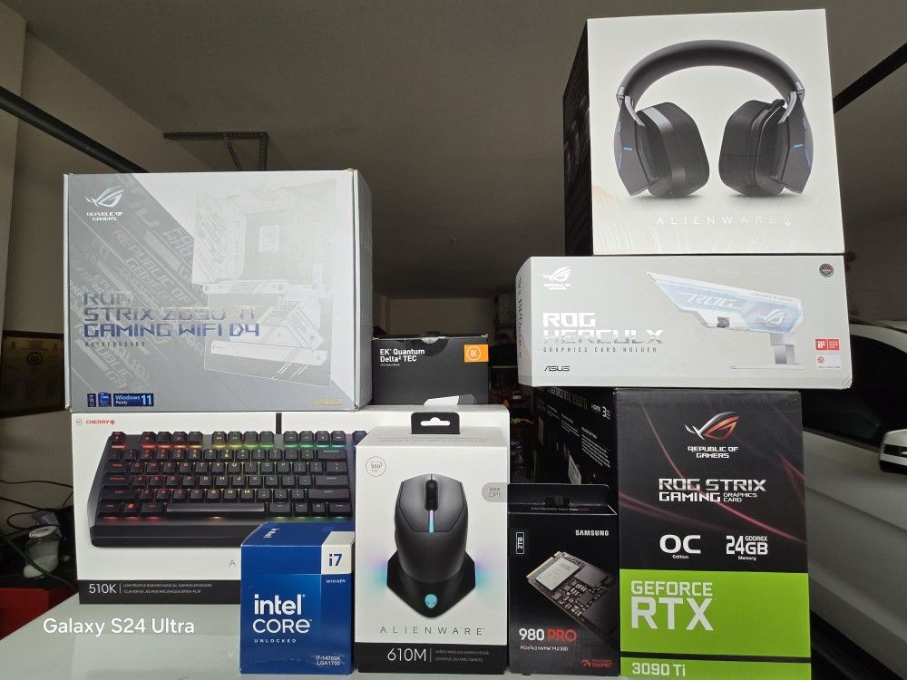 Gaming PC i7 / ROG Strix LC 3090 Ti OC / 32gb 3600mhz DDR4 / 1TB
