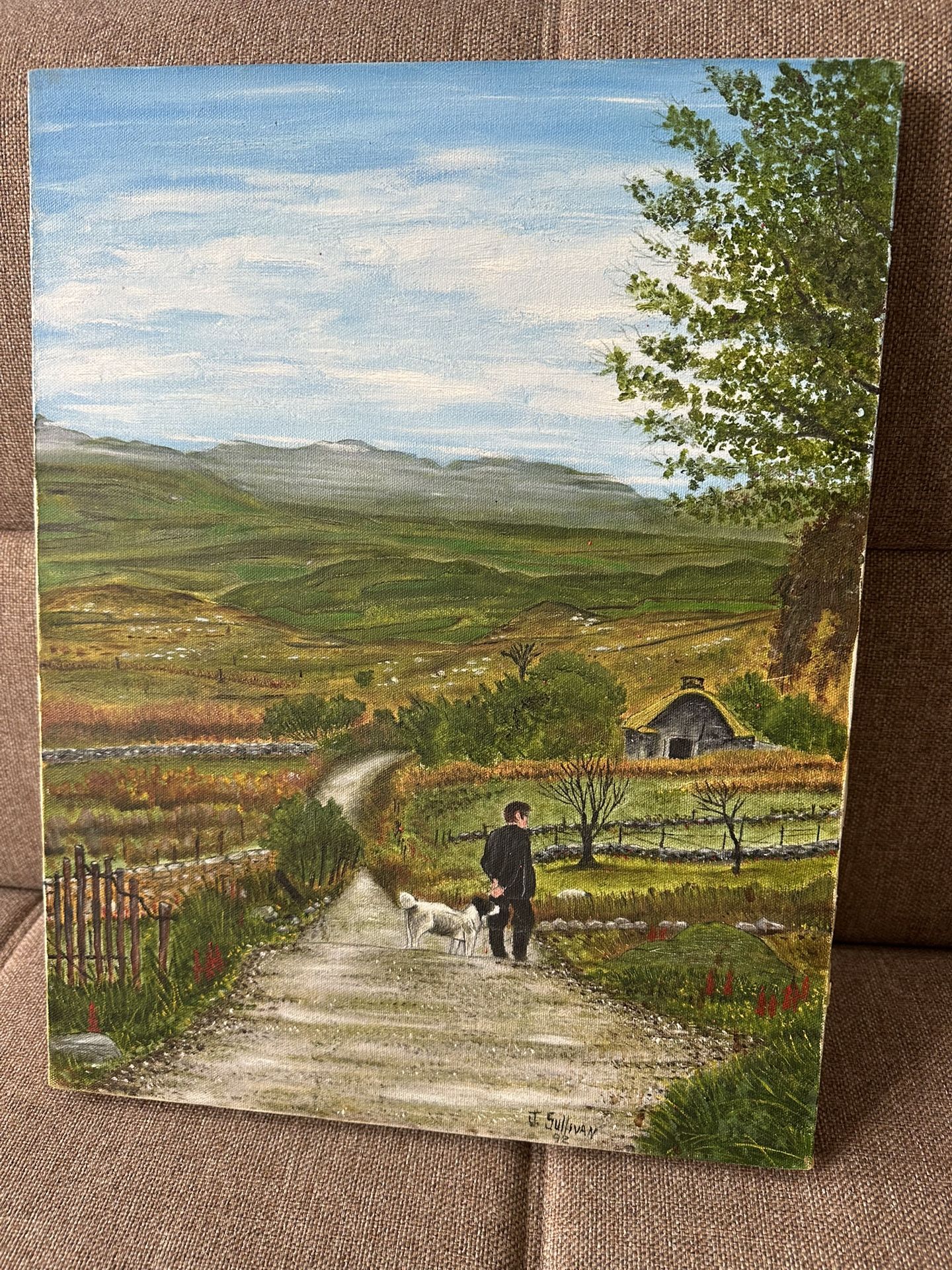 Acrylic Painting J. Sullivan 1992