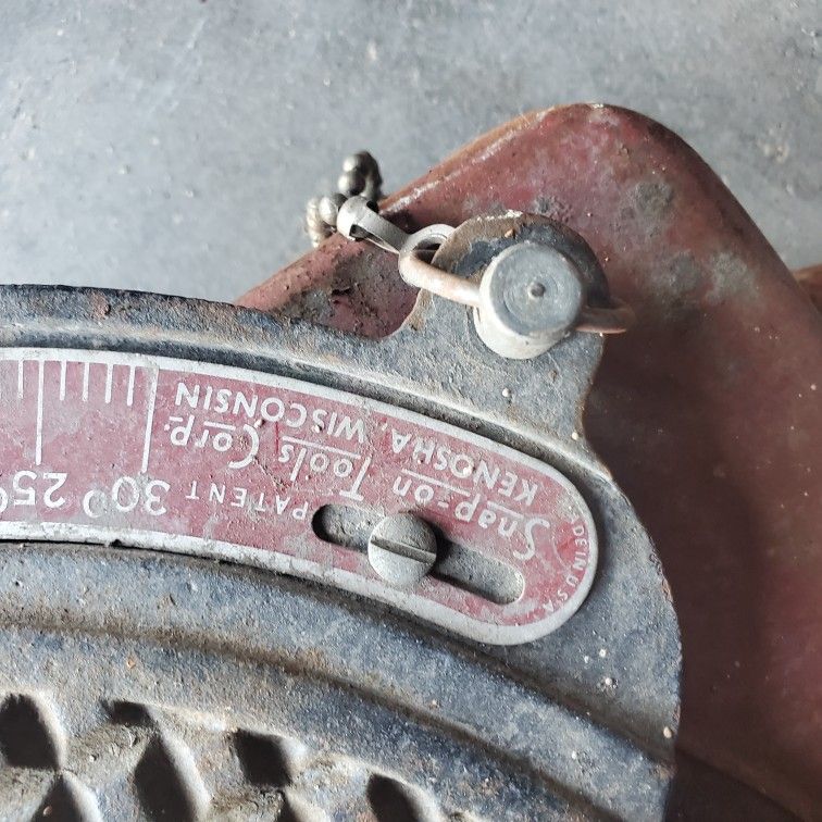 Old Snap On Alignment Rack