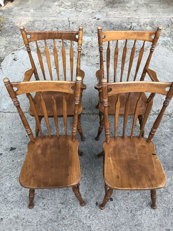 4 Vintage Ethan Allen Chairs For In Denver Co Offerup 4 Vintage Ethan Allen Chairs Denver