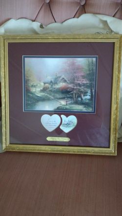 Thomas Kinkade With Certificate
