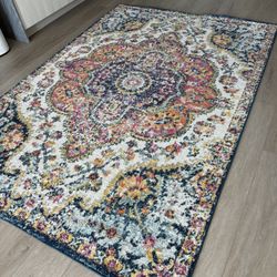 Surya Elaziz Rug 5’3” x 7’6” – Multicolor / colorful rug