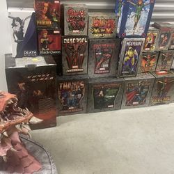 Comic Book Statues And Figures - Marvel Comics & DC Many Low Numbers And Artist Proofs