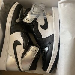 Jordan 1 Silver Toe 9.5m