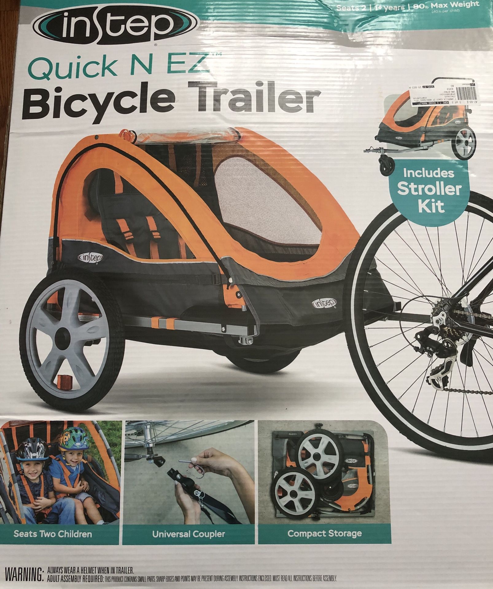 Bicycle trailer INSTEP
