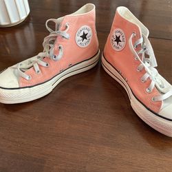 Converse All Star Platform Chuck Taylor Custom Size 7.5 Women