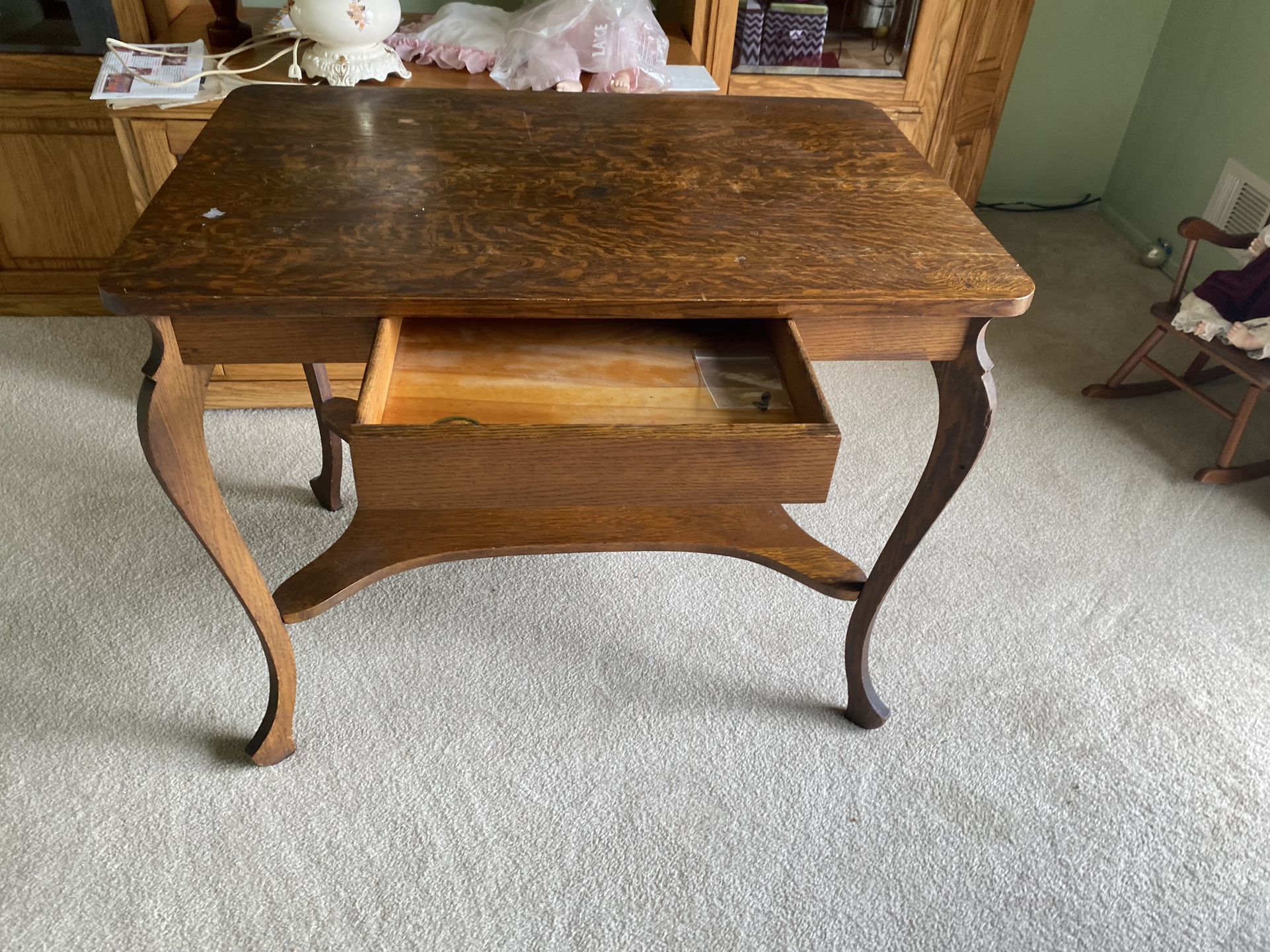 Antique library Table 1886