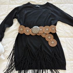Active USA WESTERN FRINGE DRESS 