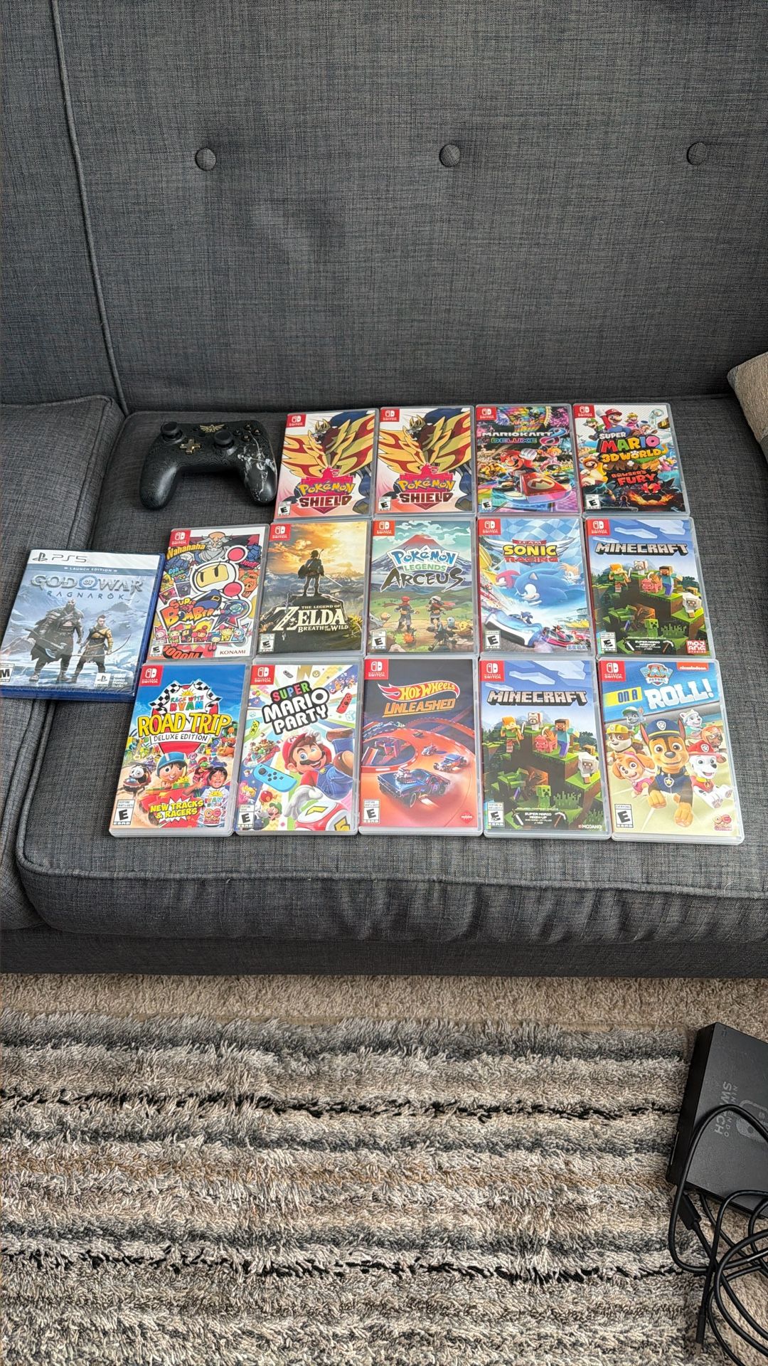 Nintendo Switch Games Bundle Lot - PS5 God Of War Ragnarok