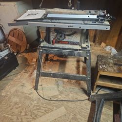 Skil Brand Tool Stand With Skil Table Saw